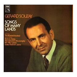 Gérard Souzay Songs Of Many Lands