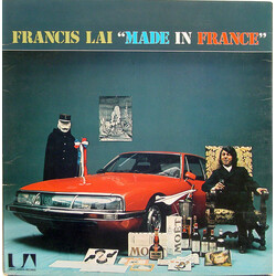 Francis Lai Made In France (Transparent Blue Vinyl) Vinyl LP