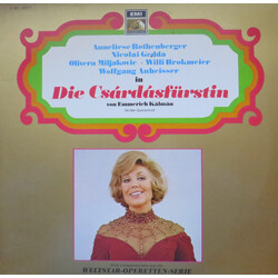 Emmerich Kálmán / Anneliese Rothenberger / Nicolai Gedda / Olivera Miljakovic / Willi Brokmeier / Wolfgang Anheisser Die Csárdásfürstin (Großer Quersc