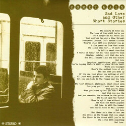 Comet Gain 'Sad Love' And Other Short Stories