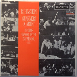 Johannes Brahms/Arthur Rubinstein/Guarneri Quartet Piano Quintet In F Minor, Op.34