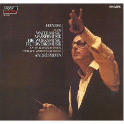 Georg Friedrich Händel / André Previn / The Pittsburgh Symphony Orchestra Overture In D Minor / Water Music / Fireworks Music