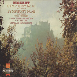 Wolfgang Amadeus Mozart / The London Philharmonic Orchestra / Sir Charles Mackerras Symphony No. 40 In G Minor / Symphony No. 41 In C Major "The Jupit