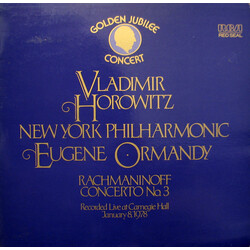 Sergei Vasilyevich Rachmaninoff / Vladimir Horowitz / The New York Philharmonic Orchestra / Eugene Ormandy Golden Jubilee Concert 1978 - Rachmaninoff 