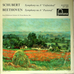Franz Schubert / Ludwig van Beethoven / The Royal Philharmonic Orchestra / Sir Thomas Beecham Symphony No. 8 "Unfinished" / Symphony No.6 "Pastoral"