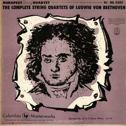 Ludwig van Beethoven / Budapest String Quartet Quartet No. 14 In C-sharp Minor, Op. 131