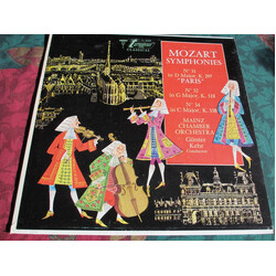Wolfgang Amadeus Mozart / Günter Kehr / Mainzer Kammerorchester Mozart Symphonies