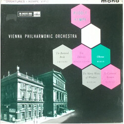 Bedřich Smetana / Otto Nicolai / Carl Maria von Weber / Felix Mendelssohn-Bartholdy / Hector Berlioz / Rudolf Kempe / Wiener Philharmoniker Overtures