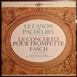 Johann Pachelbel/Johann Friedrich Fasch/Maurice André/Orchestre De Chambre Jean-François Paillard Le Canon De Pachelbel & Deux Suites Pour Cordes / Le