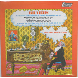 Johannes Brahms / Walter Klien Handel Variations, Waltzes & Other Piano Music