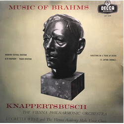 Hans Knappertsbusch / Wiener Philharmoniker / Lucretia West / Vienna Academy Male Voice Choir Music Of Brahms