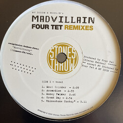 Madvillain Four Tet Remixes