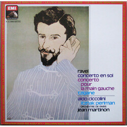 Maurice Ravel / Aldo Ciccolini / Itzhak Perlman / Orchestre De Paris / Jean Martinon Concerto En Sol - Concerto Pour La Main Gauche - Tsigane