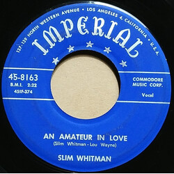 Slim Whitman An Amateur In Love