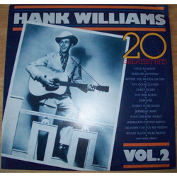 Hank Williams 20 Greatest Hits Vol.2