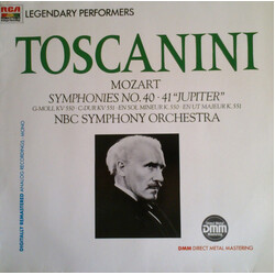 Wolfgang Amadeus Mozart / Arturo Toscanini / NBC Symphony Orchestra Symphonies No. 40 & No. 41 "Jupiter"