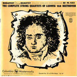 Ludwig van Beethoven / Budapest String Quartet The Complete String Quartets Of Ludwig Van Beethoven (Quartet No. 12 In E-Flat Major, Op. 127)