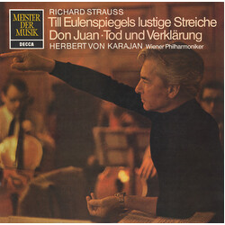 Richard Strauss / Herbert von Karajan / Wiener Philharmoniker Till Eulenspiegels Lustige Streiche ⋅ Don Juan ⋅ Tod Und Verklärung