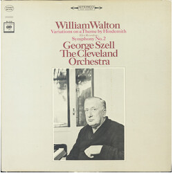 Sir William Walton / George Szell / The Cleveland Orchestra Variations On A Theme By Hindemith / Symphony No. 2