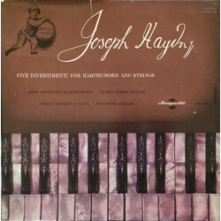 Joseph Haydn / János Sebestyén / Vilmos Tátrai / György Konrád / Ede Banda Five Divertimenti For Harpsichord And Strings