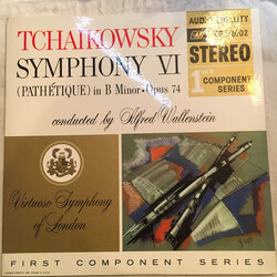 Pyotr Ilyich Tchaikovsky / Virtuoso Symphony Of London / Alfred Wallenstein Symphony VI (Pathétique) In B Minor • Opus 74