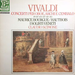 Antonio Vivaldi / Maurice Bourgue / I Solisti Veneti / Claudio Scimone Concerti Per Oboe, Archi E Cembalo (RV 447 - 453 - 457 - 461 - 463)