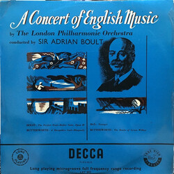 The London Philharmonic Orchestra / Sir Adrian Boult A Concert Of English Music