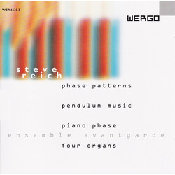 Steve Reich / Ensemble Avantgarde Phase Patterns / Pendulum Music / Piano Phase / Four Organs