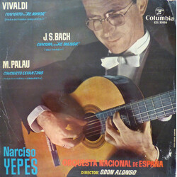 Antonio Vivaldi / Johann Sebastian Bach / Manuel Palau / Narciso Yepes / Orquesta Nacional De España / Odón Alonso Concierto En "Re Mayor" - Chacona E