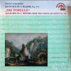 Jan Panenka / Jiří Novák (2) / Milan Škampa / Antonín Kohout / František Pošta / Lubomír Kostecký / Franz Schubert Quintet In A Major, Op. 114 "Die Fo