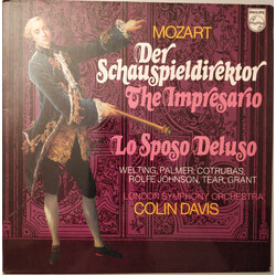 Wolfgang Amadeus Mozart / The London Symphony Orchestra / Sir Colin Davis Der Schauspieldirektor/The Impresario - Lo Sposo Deluso