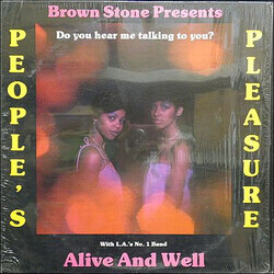 People's Pleasure / Alive And Well (3) Do You Hear Me Talking To You? Vinyl LP