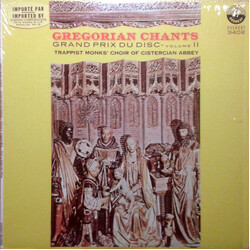 Chœur Des Moines De L'Abbaye De Citeaux Gregorian Chants Grand Prix Du Disque Volume II