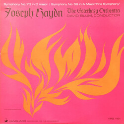 Joseph Haydn / The Esterhazy Orchestra / David Blum (2) Symphony No. 70 In D Major, Symphony No. 59 In A Major, "Fire Symphony"