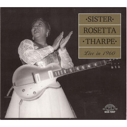 Sister Rosetta Tharpe Live In 1960  LP White Colored Vinyl Limited To 500 Indie-Retail Exclusive