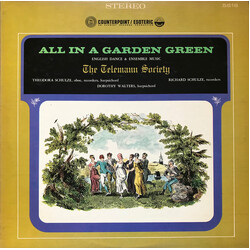 The Telemann Society / Theodora Schulze / Richard Schulze / Dorothy Walters All In A Garden Green