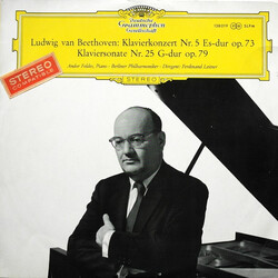 Ludwig van Beethoven / Andor Foldes / Berliner Philharmoniker / Ferdinand Leitner Klavierkonzert Nr. 5 Es-Dur, Op. 73 ‧ Klaviersonate Nr. 25 G-dur Op.