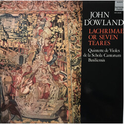 John Dowland / Viola-da-Gamba-Quintett Der Schola Cantorum Basiliensis Lachrimae Or Seaven Teares