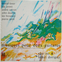 Jean-Yves Daniel-Lesur / Ida Presti / André Jolivet / John W. Duarte / Leo Brouwer / Pierre Petit / Ako Ito / Henri Dorigny Musiques Pour Deux Guitare