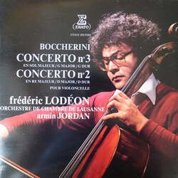 Luigi Boccherini / Frédéric Lodéon / Orchestre De Chambre De Lausanne / Armin Jordan Concerto N°3 En Sol Majeur / G Major / G Dur , Concerto N° 2 En R