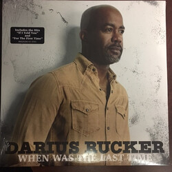 Darius Rucker When Was The Last Time Vinyl LP