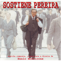 Ennio Morricone Sostiene Pereira Soundtrack  LP Limited Transparent 180 Gram Audiophile Vinyl Insert First Time On Vinyl Numbered To 1000 Import