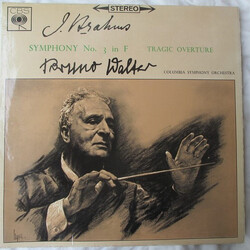 Johannes Brahms / Bruno Walter / Columbia Symphony Orchestra Symphony No. 3 In F / Tragic Overture