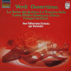 Giuseppe Verdi / New Philharmonia Orchestra / Igor Markevitch Verdi Ouvertüren: La Forza Del Destino / La Traviata / Aida / Luisa Miller / Giovanni D'
