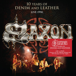 Saxon 10 Years Of Denim And Leather - Live 1990
