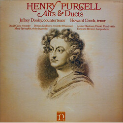 Henry Purcell / Jeffrey Dooley / Howard Crook / David Carp / Dennis Godburn / Louise Schulman / Dan Reed (2) / Mary Springfels / Edward Brewer Airs & 