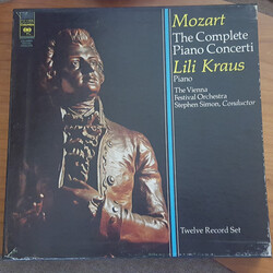 Lili Kraus Plays Mozart Piano Concertos - The Complete Columbia Recordings 1965-1966 Vinyl LP