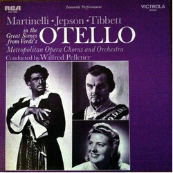 Giovanni Martinelli / Helen Jepson / Lawrence Tibbett / Giuseppe Verdi Martinelli, Jepson, Tibbett  In Great Scenes From Verdi's Otello
