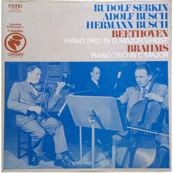 Ludwig van Beethoven / Johannes Brahms / Rudolf Serkin / Adolf Busch / Hermann Busch Piano Trio In D Major, "Ghost" / Piano Trio In C Major