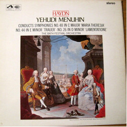 Joseph Haydn / Yehudi Menuhin / Bath Festival Orchestra Symphonies Nos. 26,44 & 48